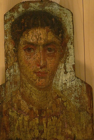 A Woman, Antinoopolis ( ?), AD 160-180 (Paris, Musée du Louvre, AF 6886)